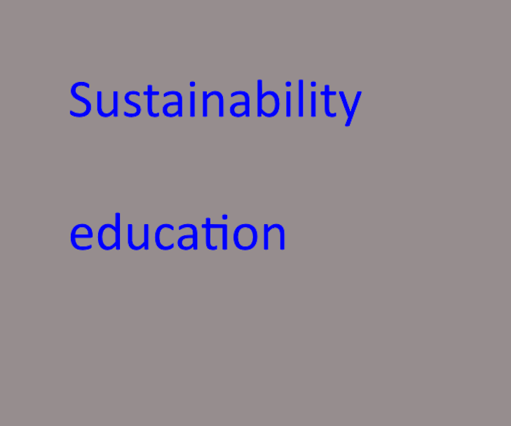 Sustainability education