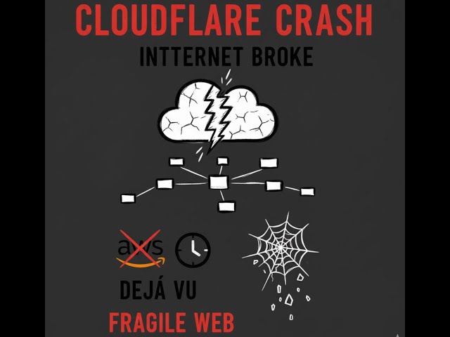 Cloudflare Falls The Internet Breaks