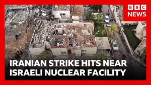 Iran Strikes Israel Negev Nuclear Zone