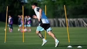 World Cup football fitness
